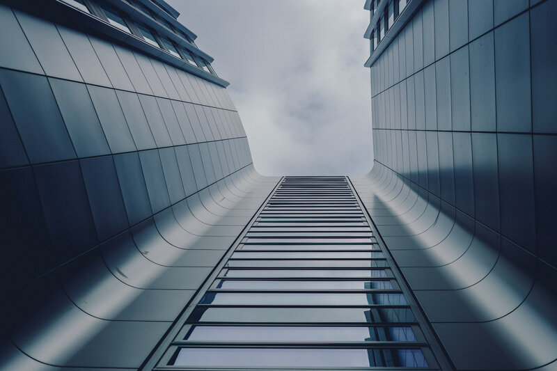 Modern Buildings from Below