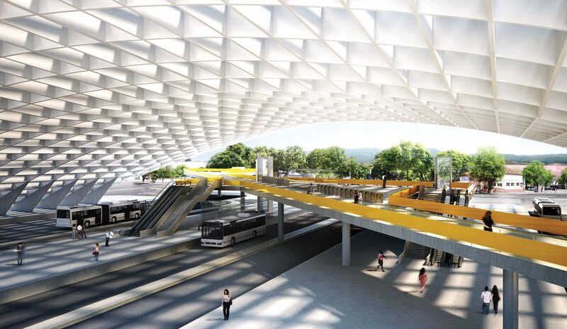 modern bus station design