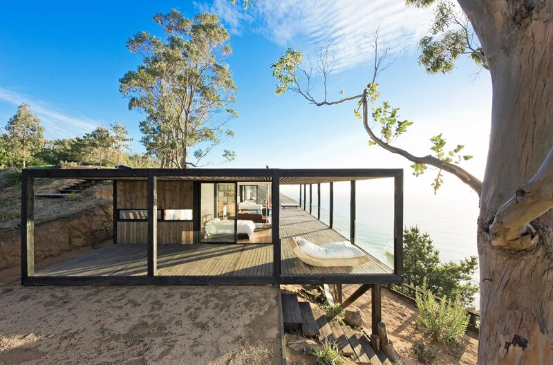 Modern Cabin on Cliff