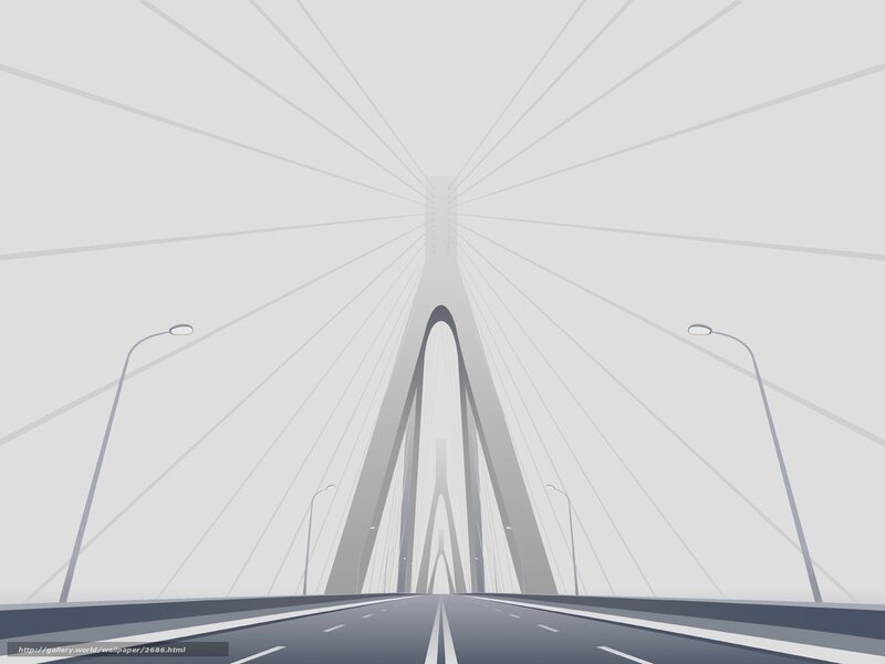 modern cable-stayed bridge