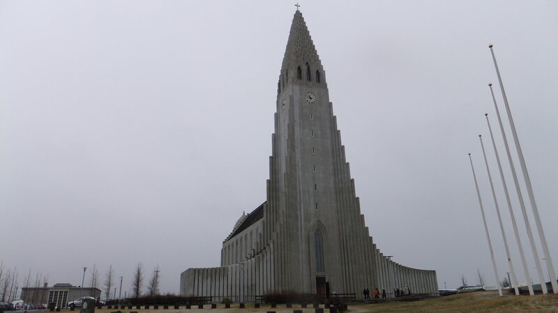 Modern Church Building — Gray