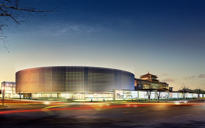 Modern Circular Building