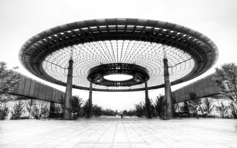 Modern Circular Pavilion