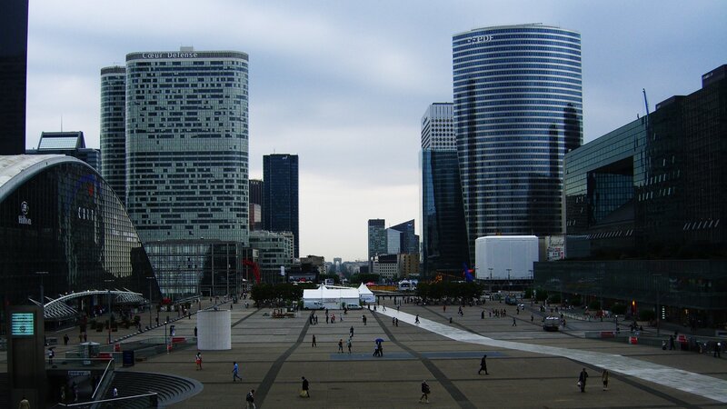 Modern City Plaza — Gray, Urban