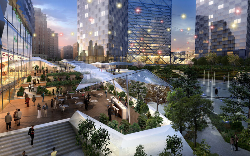 Modern City Plaza