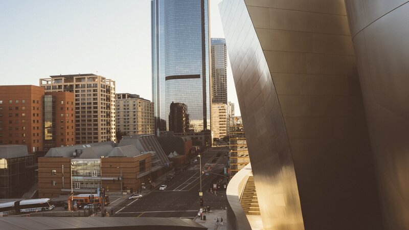 Modern City Skyline — Gray, Urban