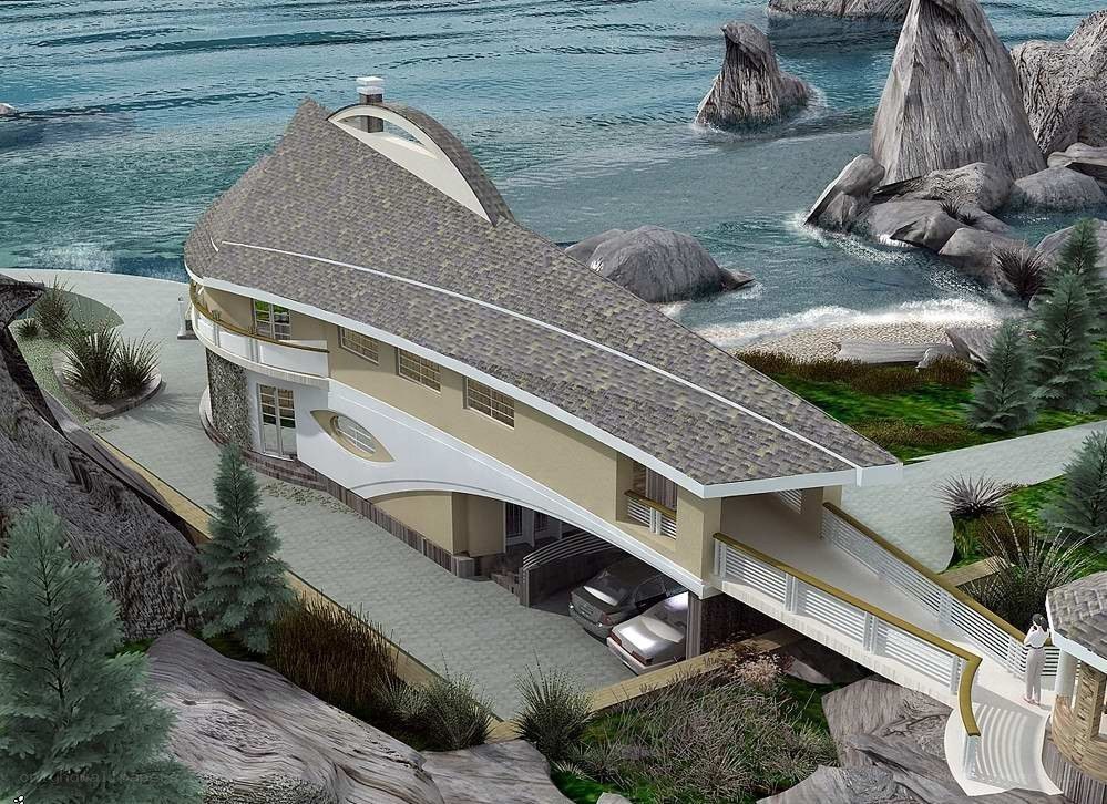 Modern coastal house design