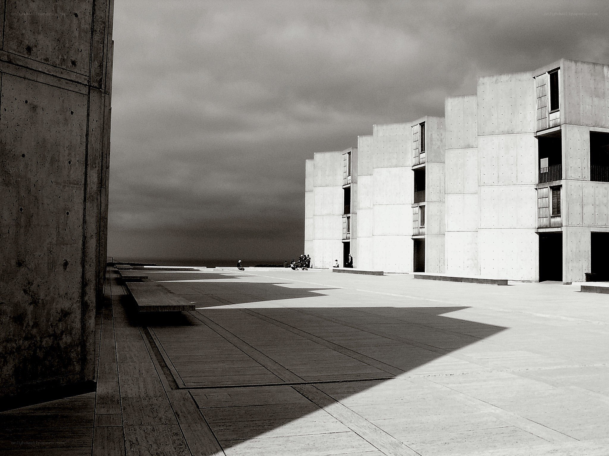 Modern concrete architecture
