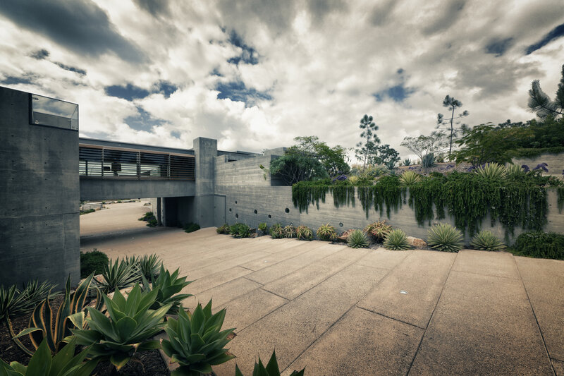 Modern Concrete Building — Gray