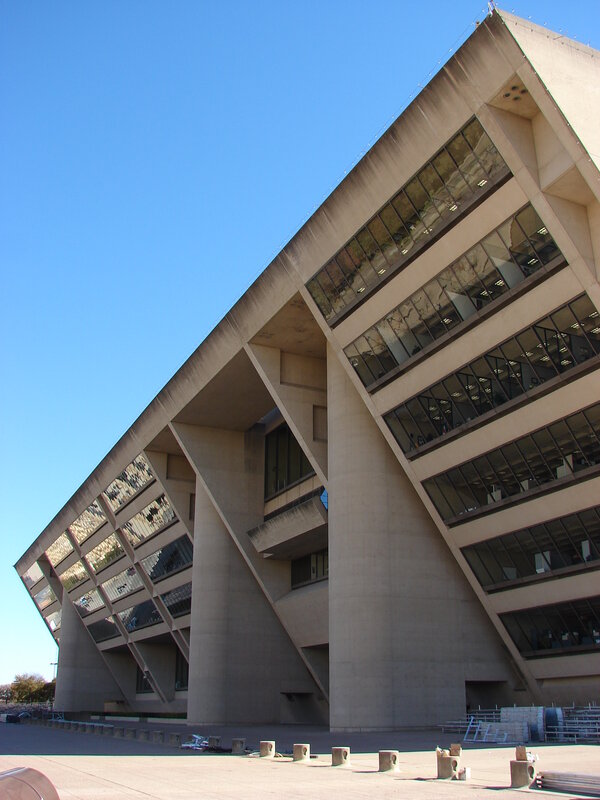 modern concrete building