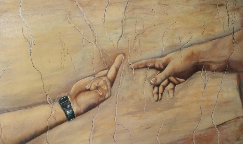 modern creation scene