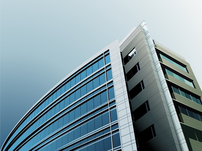 Modern Curved Building