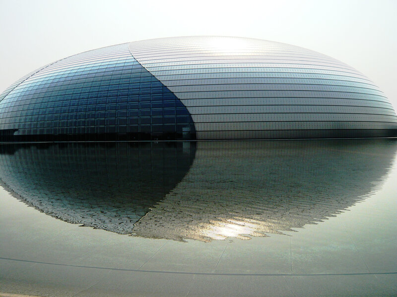 Modern Dome Building