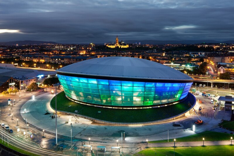 Modern Dome Stadium