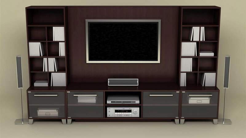 modern entertainment center