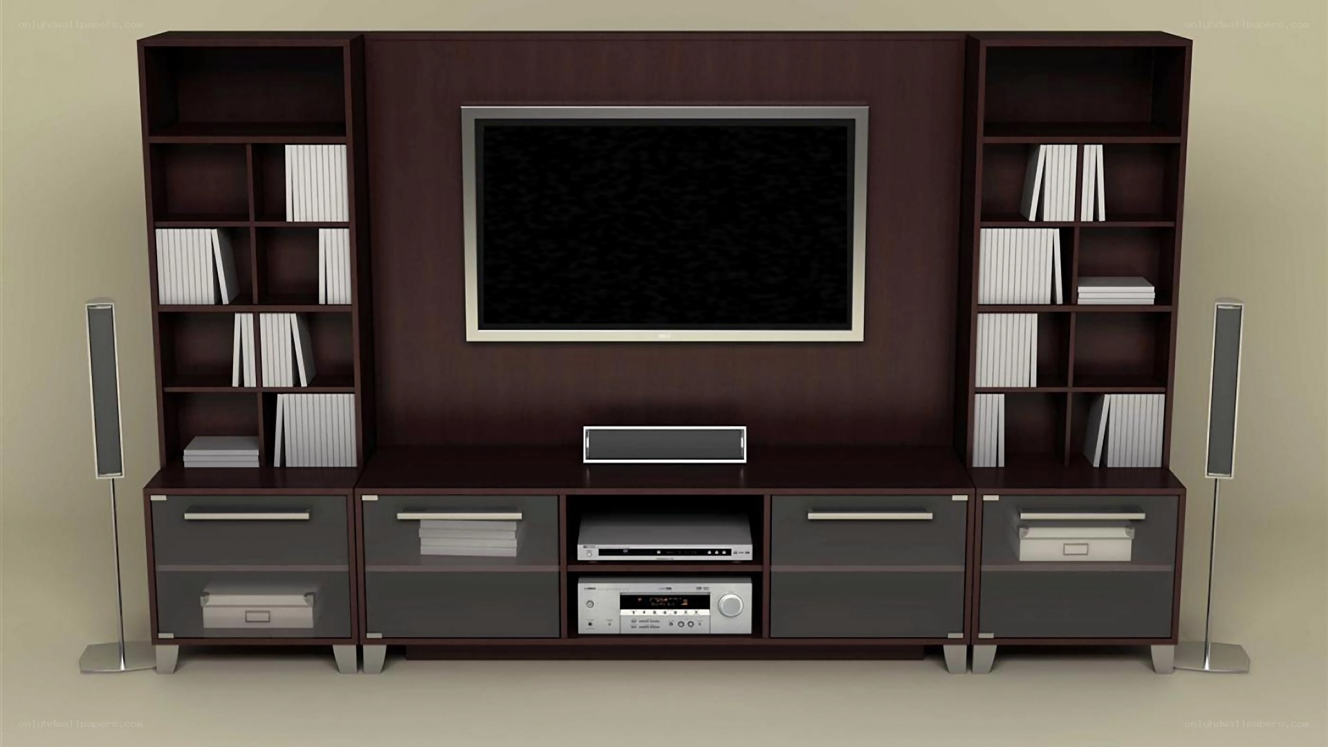 modern entertainment center