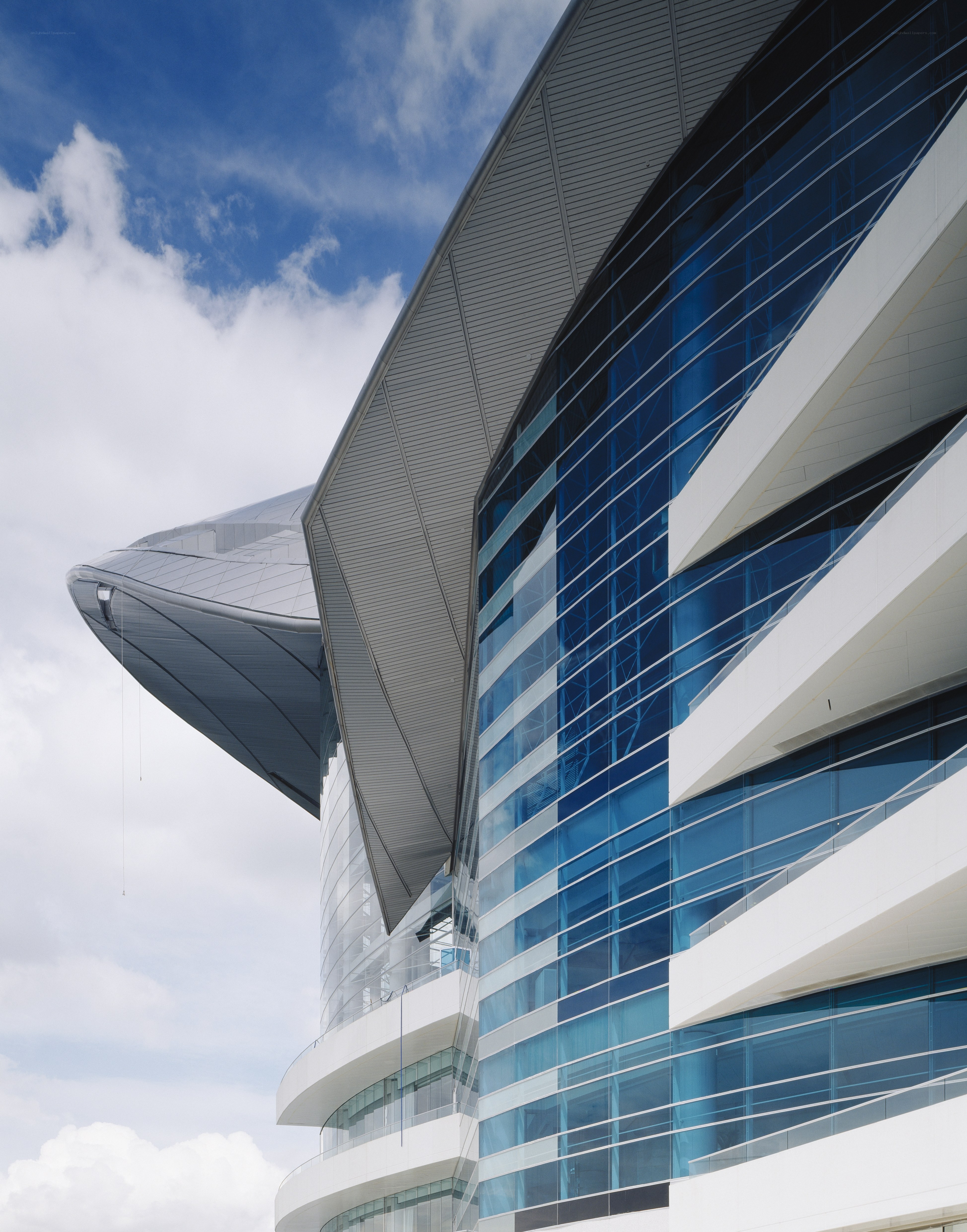 modern glass building architecture