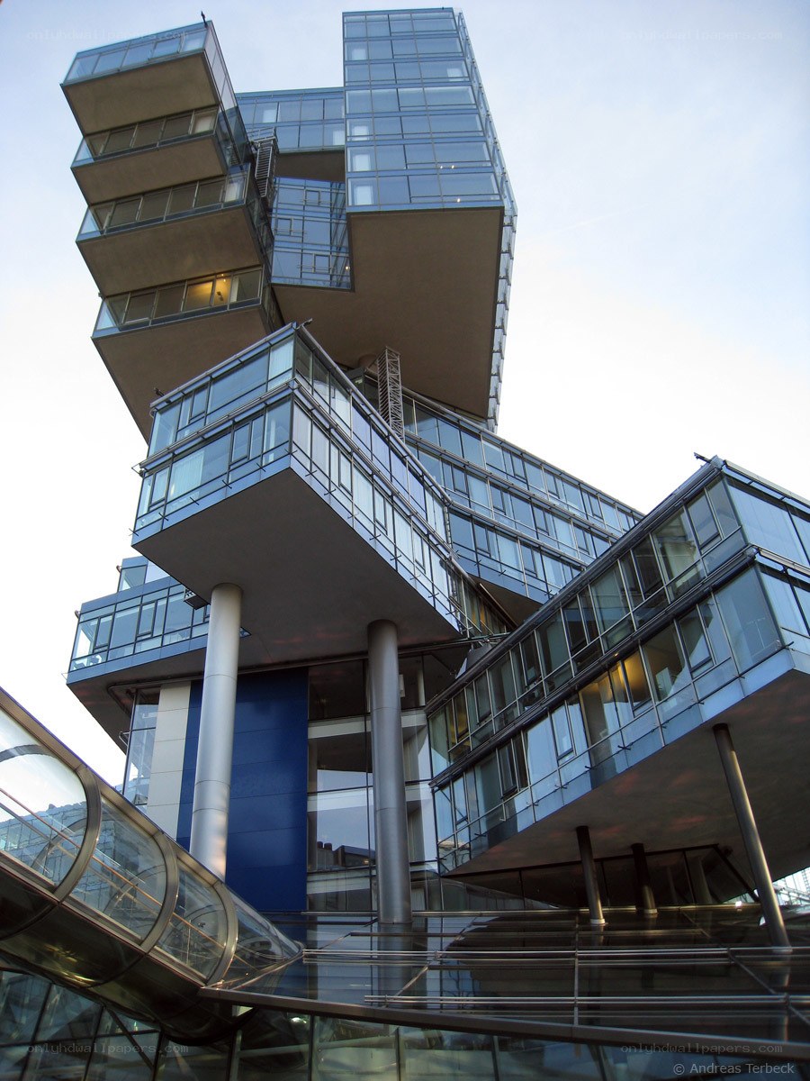 modern glass building architecture