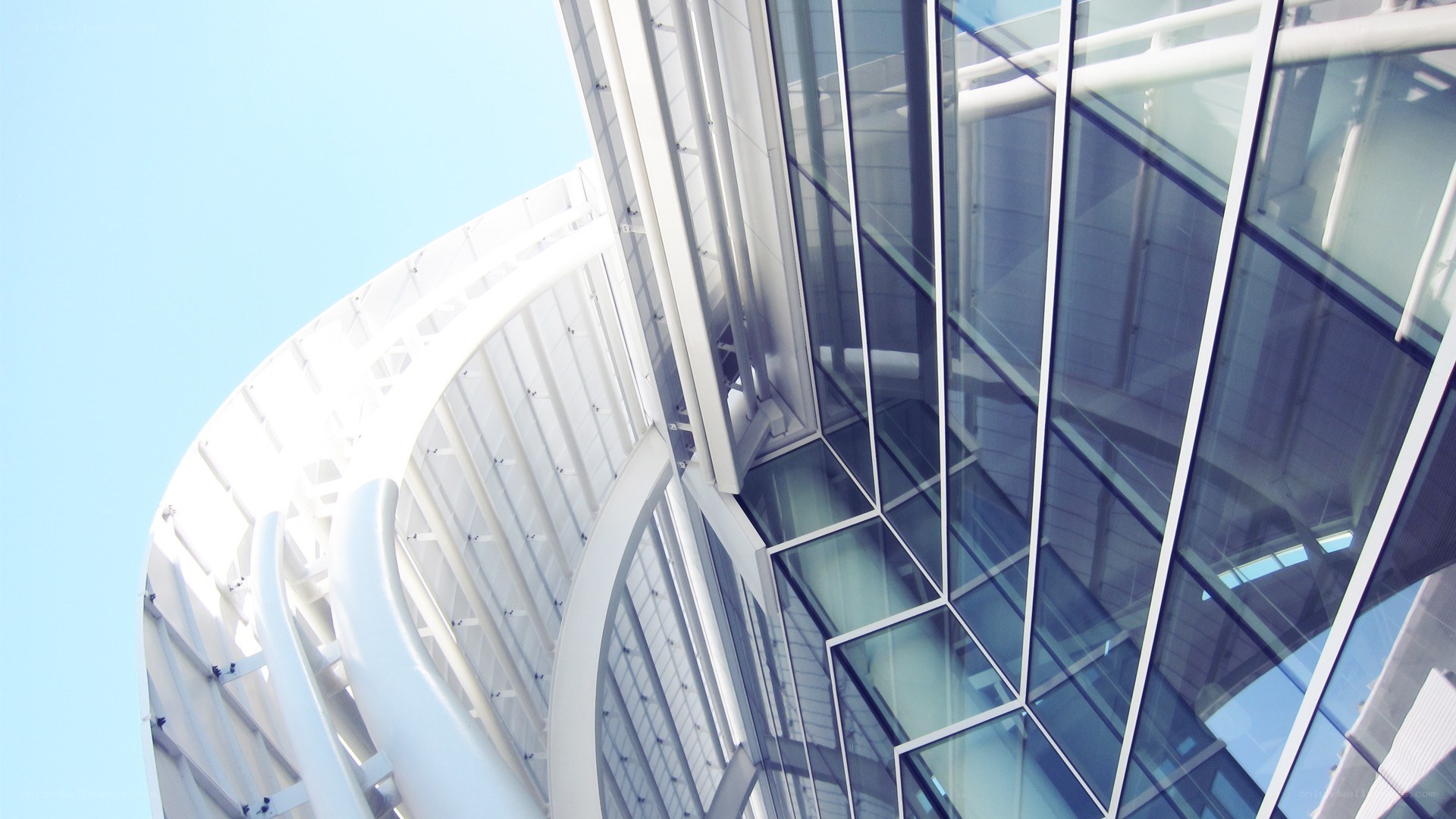 modern glass building architecture