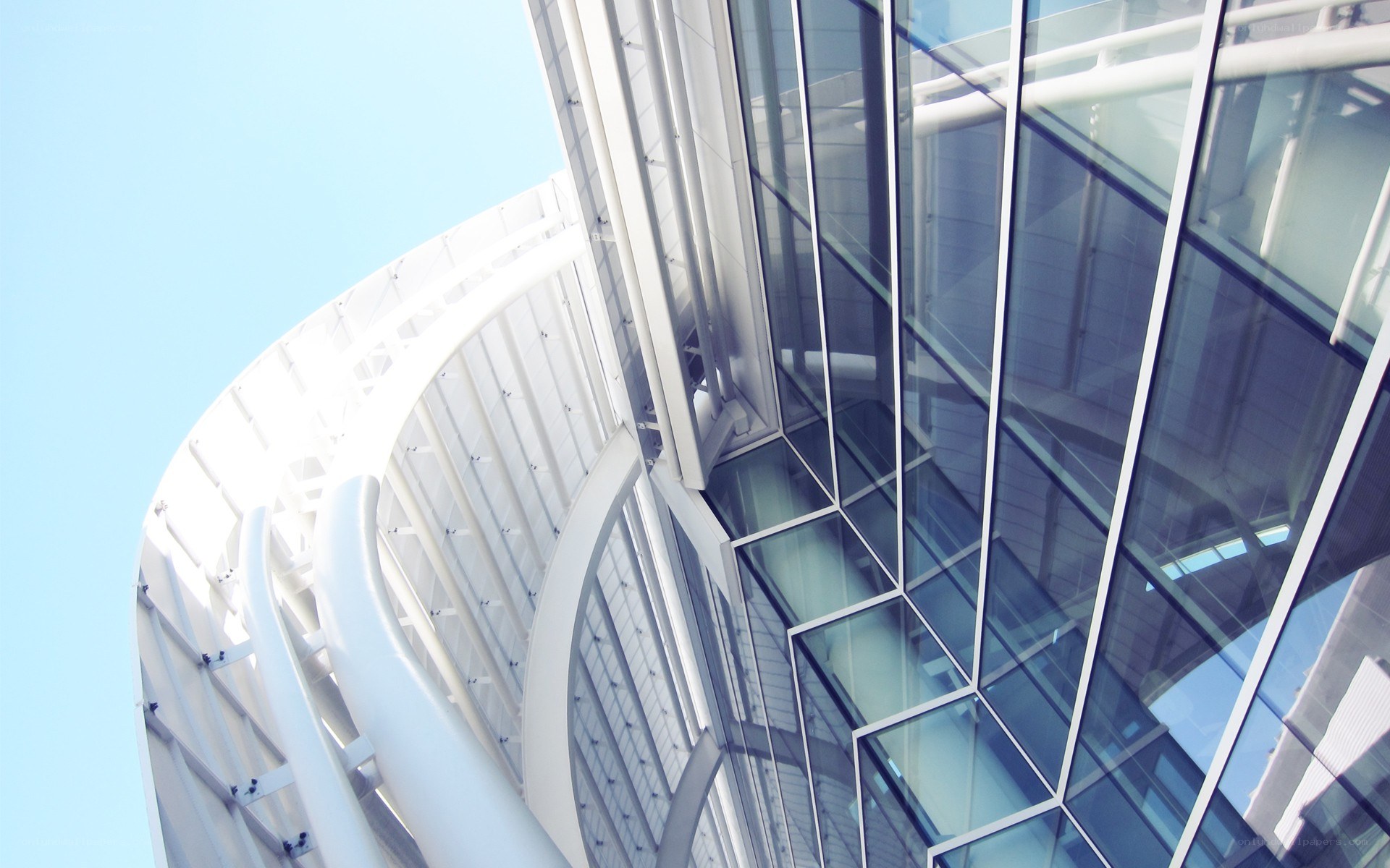 modern glass building architecture