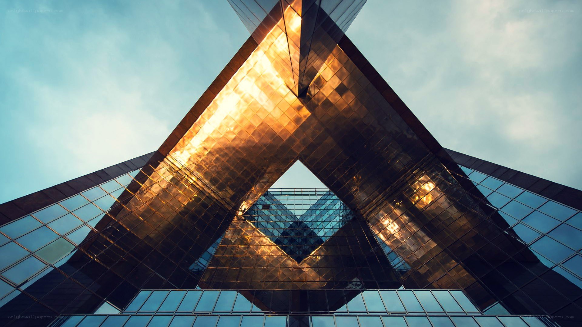 modern glass building architecture