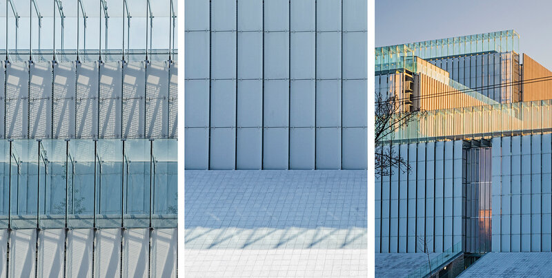 Modern Glass Building — Blue, Calm