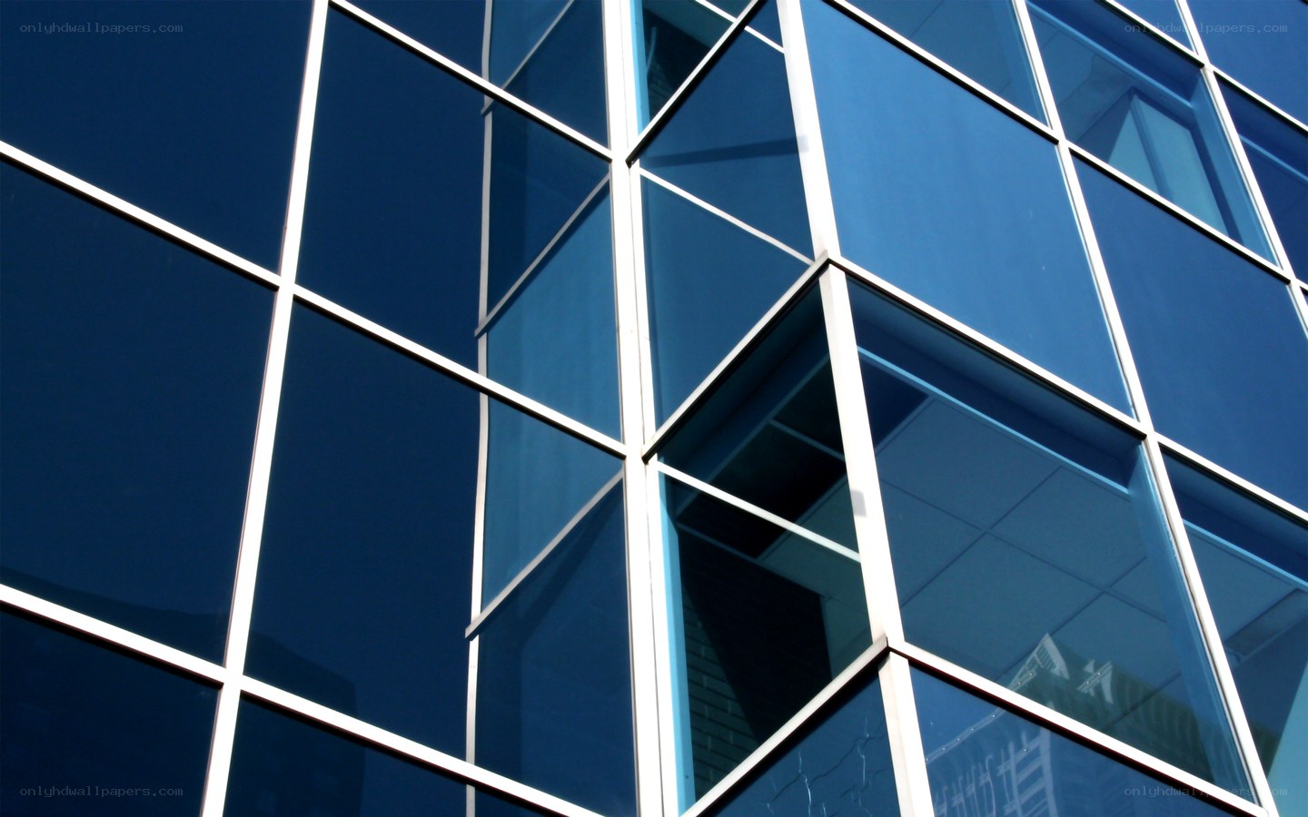 modern glass building facade