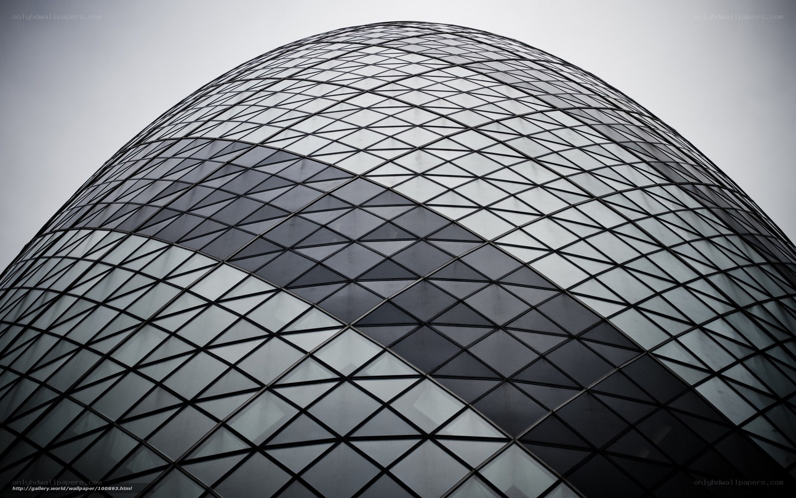 Modern glass dome architecture