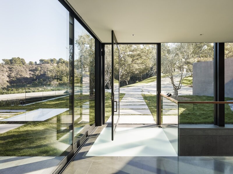 Modern Glass House — White
