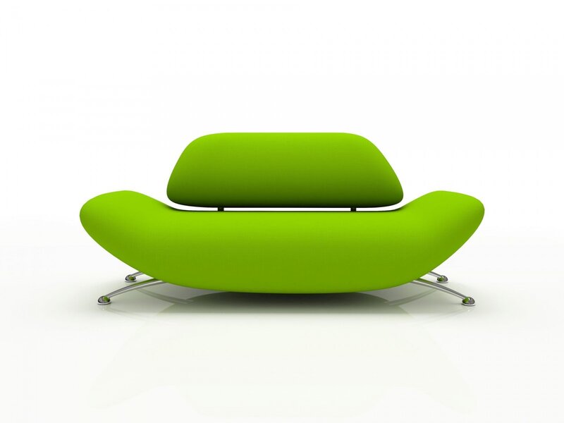modern green sofa design