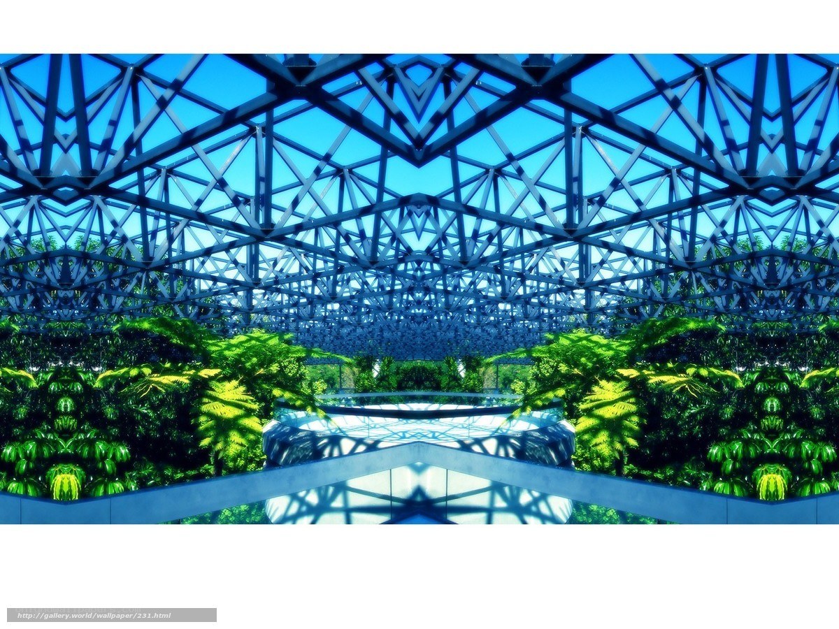 Modern greenhouse architecture