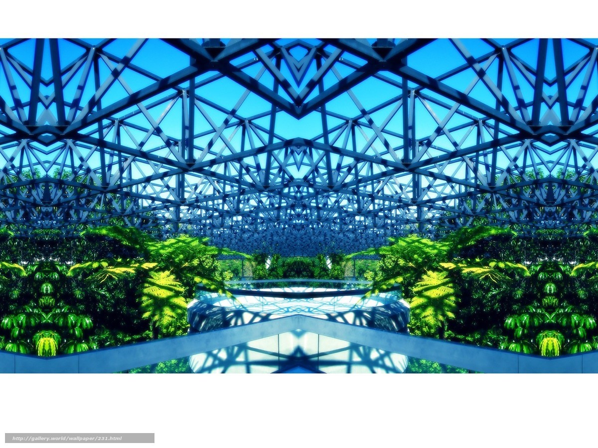 Modern greenhouse architecture