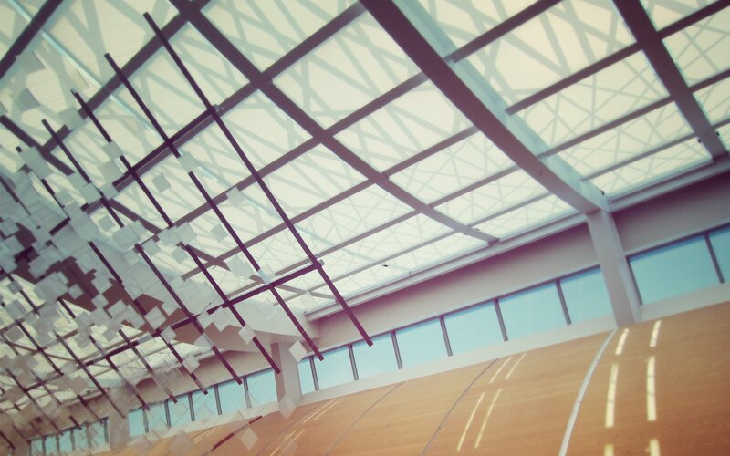 Modern gymnasium interior