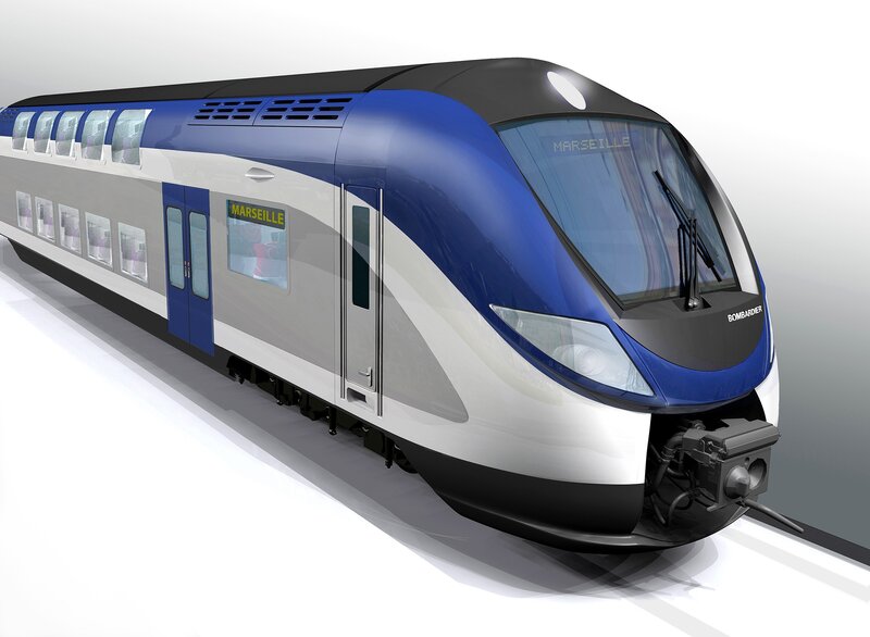 modern high-speed train design