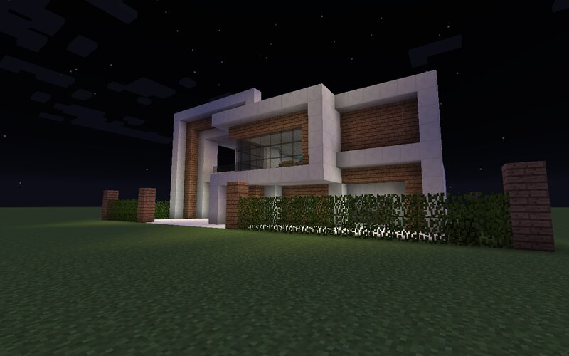 Modern House in Minecraft — Green