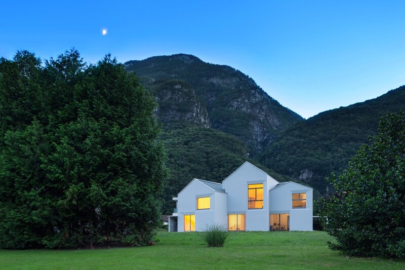 Modern House in Mountains