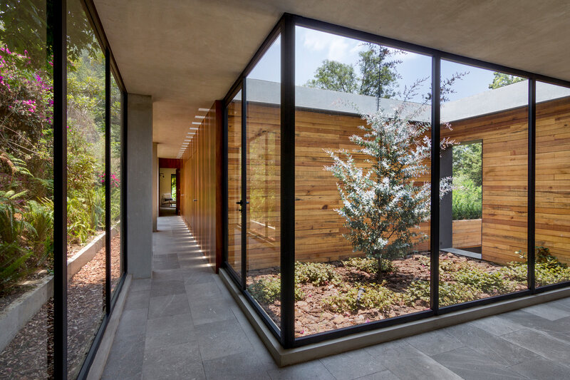 Modern House Interior — Brown