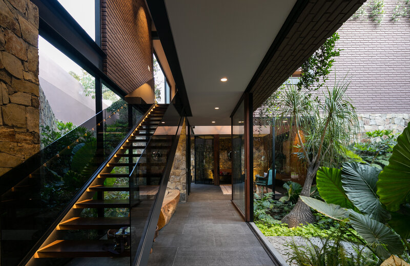 Modern House Interior — Gray