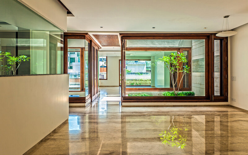 Modern House Interior — White