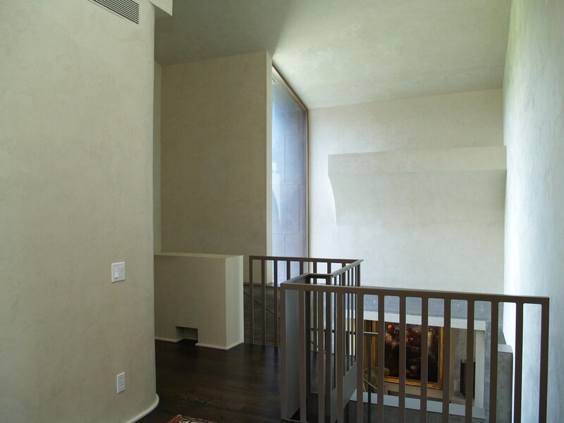 Modern interior with staircase