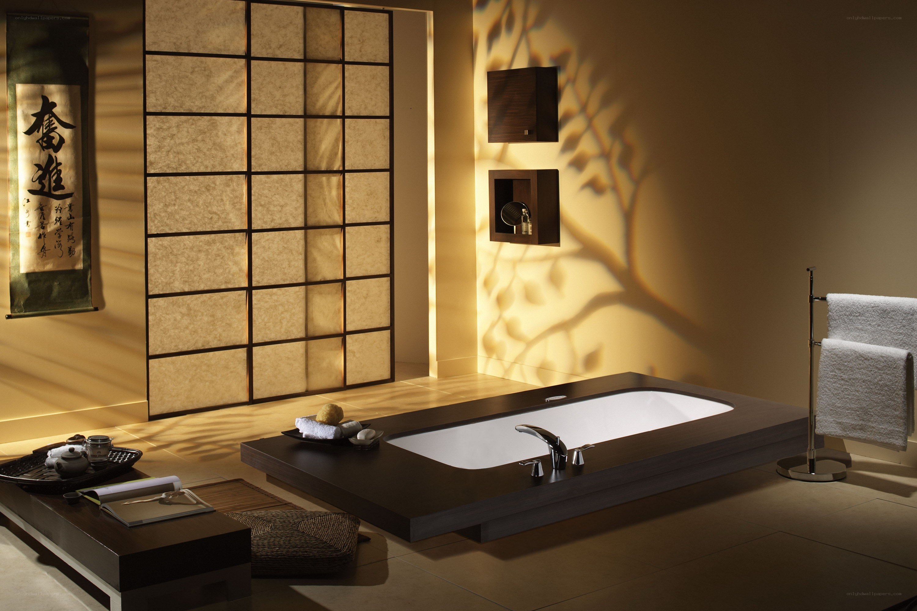 Modern Japanese-style bathroom