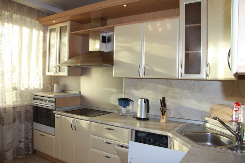 Modern kitchen with appliances