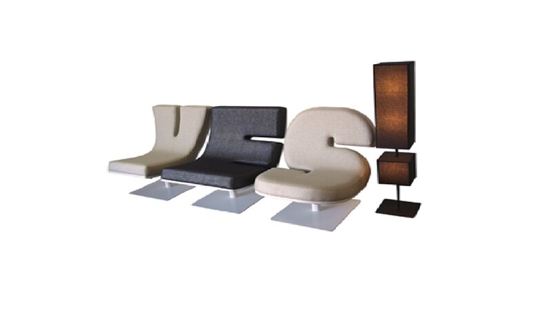 Modern Letter-shaped Chairs