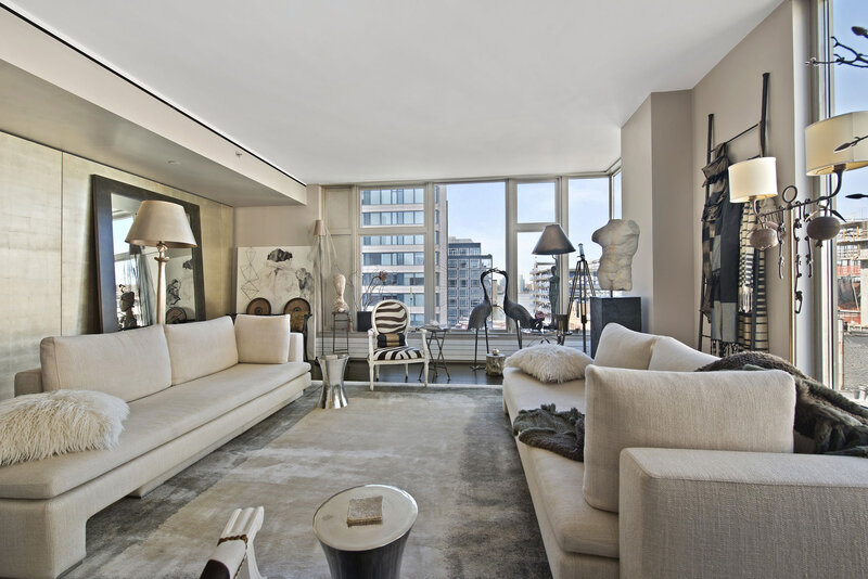 Modern Living Room — Beige, Calm, Afternoon