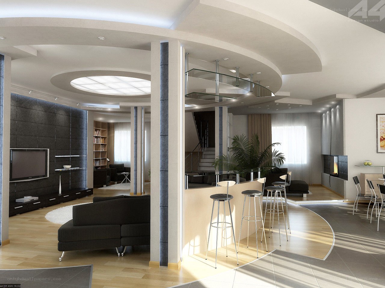 Modern living room design