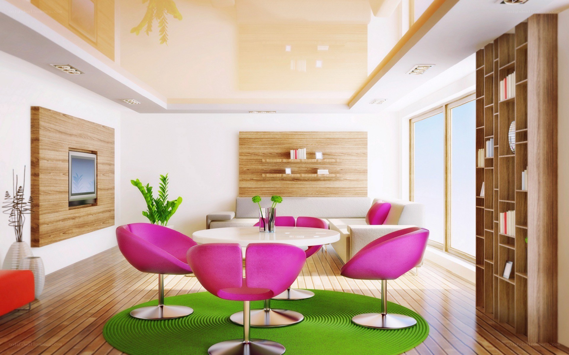 Modern living room interior