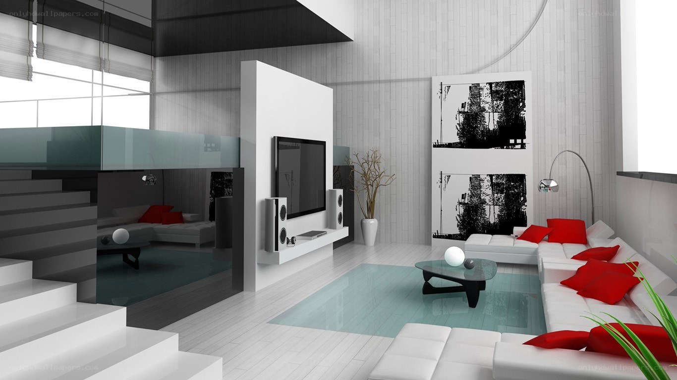 modern living room interior