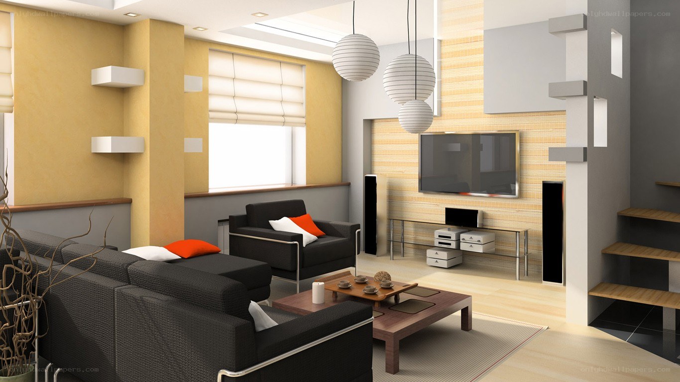 modern living room interior