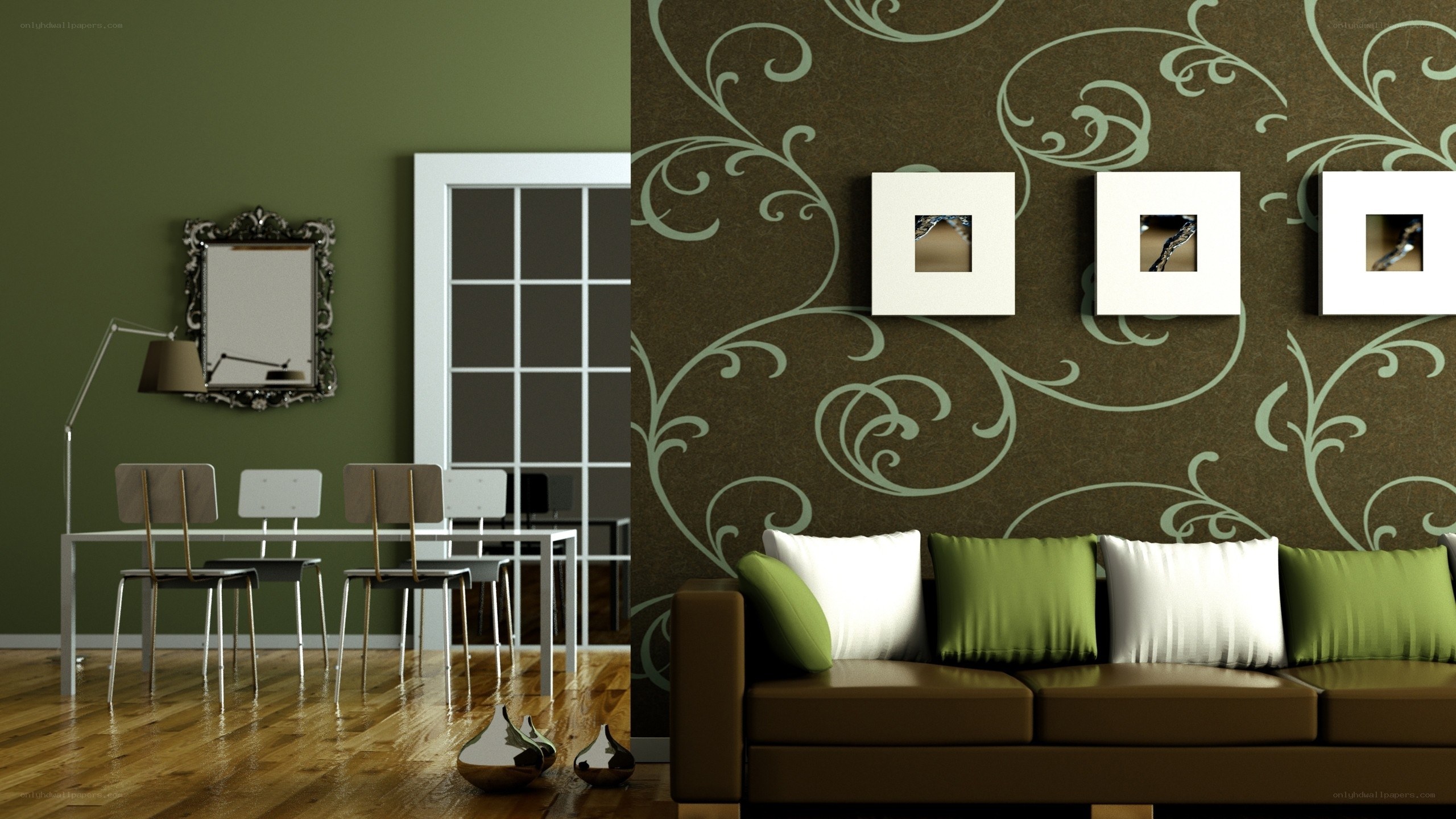 Modern living room interior