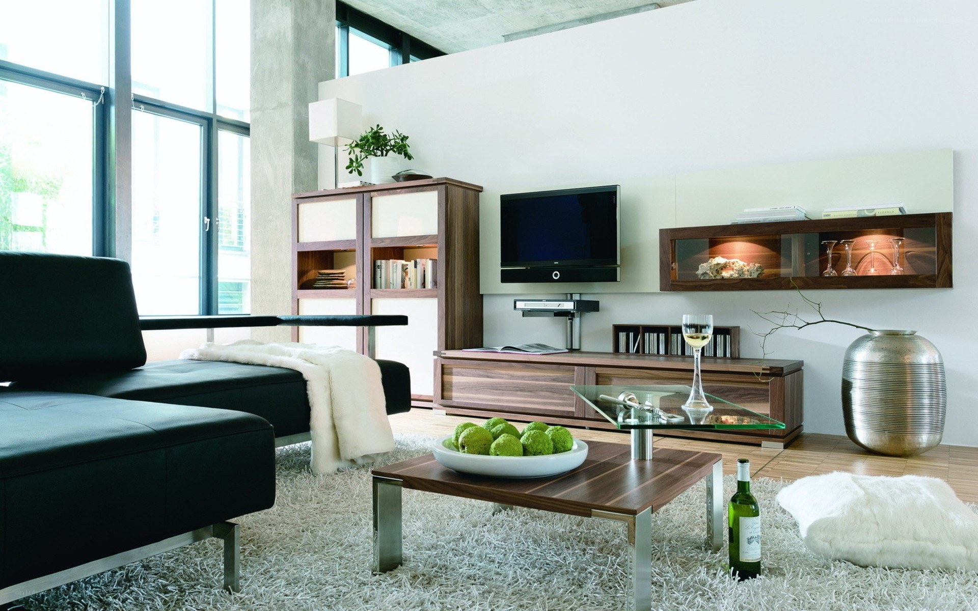 Modern living room interior